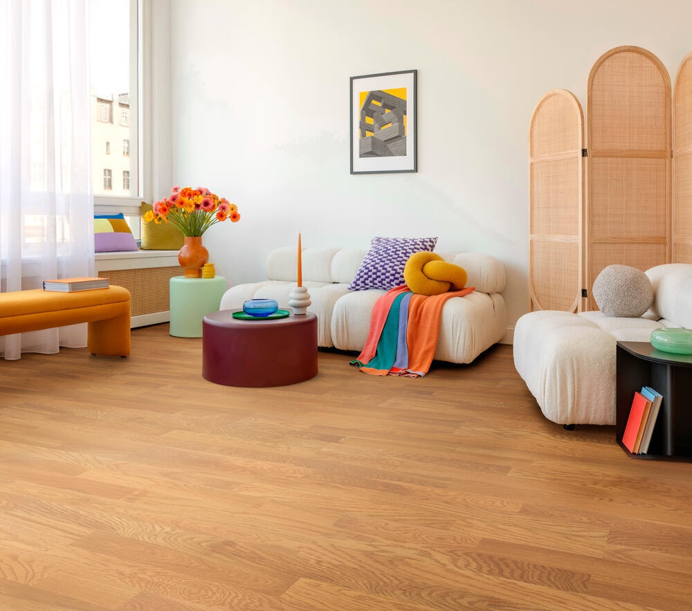 Parquet contrecollé Essentiel Opaline Berry Alloc